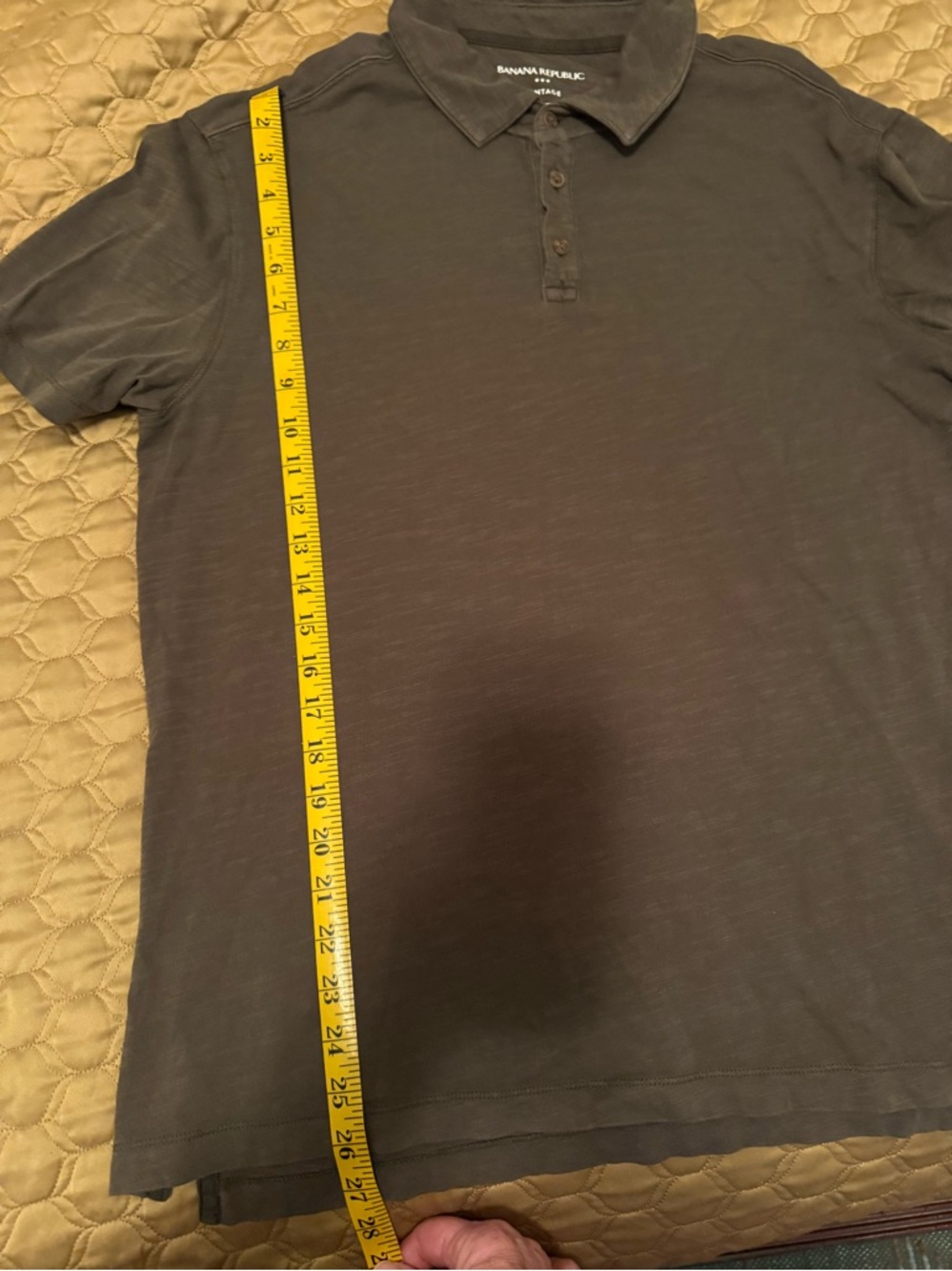 Banana Republic Men's Polo Set — Tan & Olive Green - Picture 8 of 8